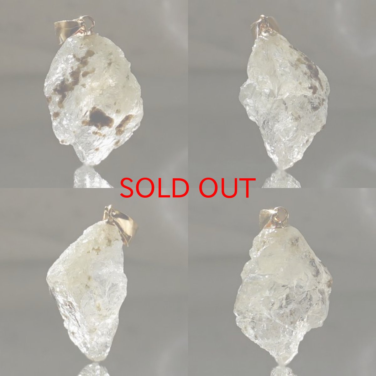 画像2: フェナカイト 11.0ct ペンダントトップ ロシア産 K18 ラフ 原石 一点物 Phenakite 日本製 希少石 フェナス石 ネックレス パワーストーン 浄化 (2)