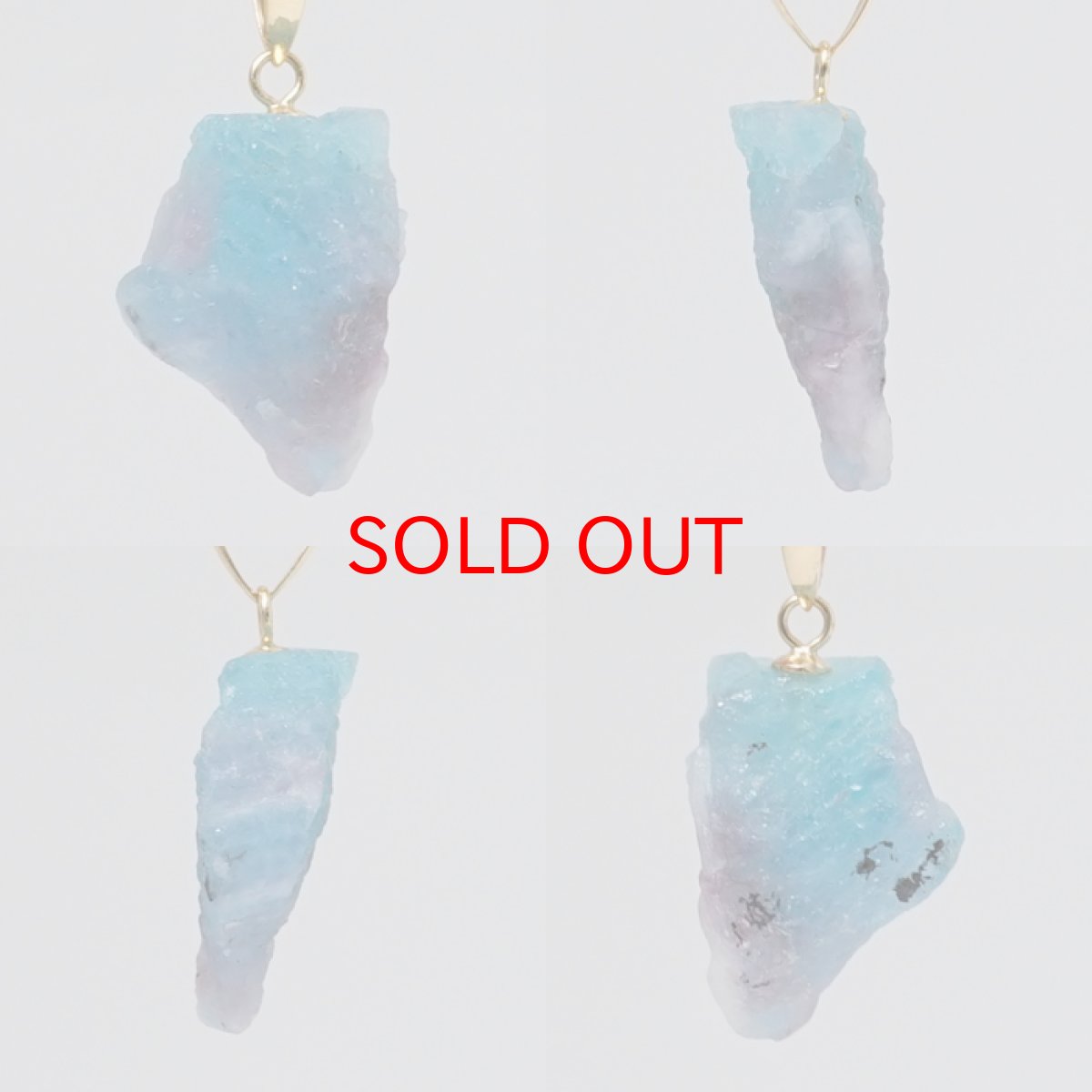 画像2: パライバトルマリン ペンダントトップ ブラジル産 日本製 一点物 ParaibaTourmaline 原石 ネックレス K18 お守り 天然石 パワーストーン 希少石 カラーストーン (2)