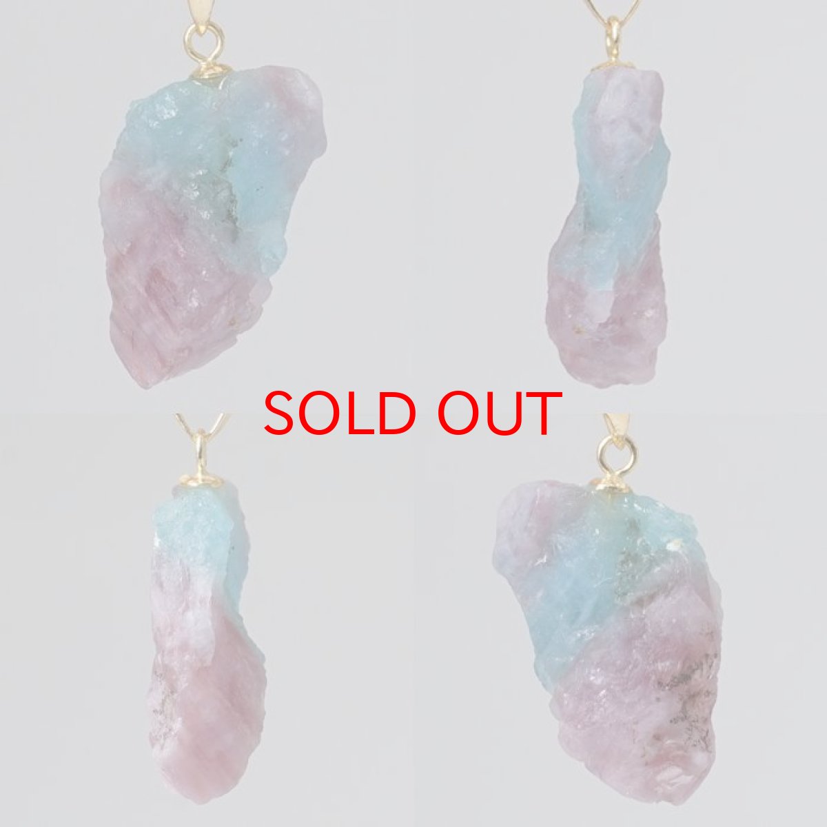 画像2: パライバトルマリン ペンダントトップ ブラジル産 日本製 一点物 ParaibaTourmaline 原石 ネックレス K18 お守り 天然石 パワーストーン 希少石 カラーストーン (2)