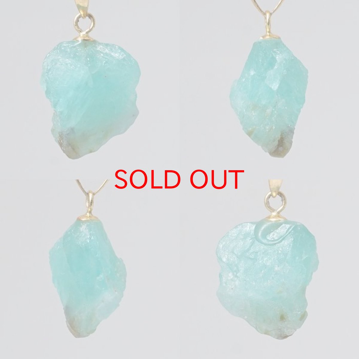 画像2: パライバトルマリン ペンダントトップ ブラジル産 日本製 一点物 ParaibaTourmaline 原石 ネックレス K18 お守り 天然石 パワーストーン 希少石 カラーストーン (2)