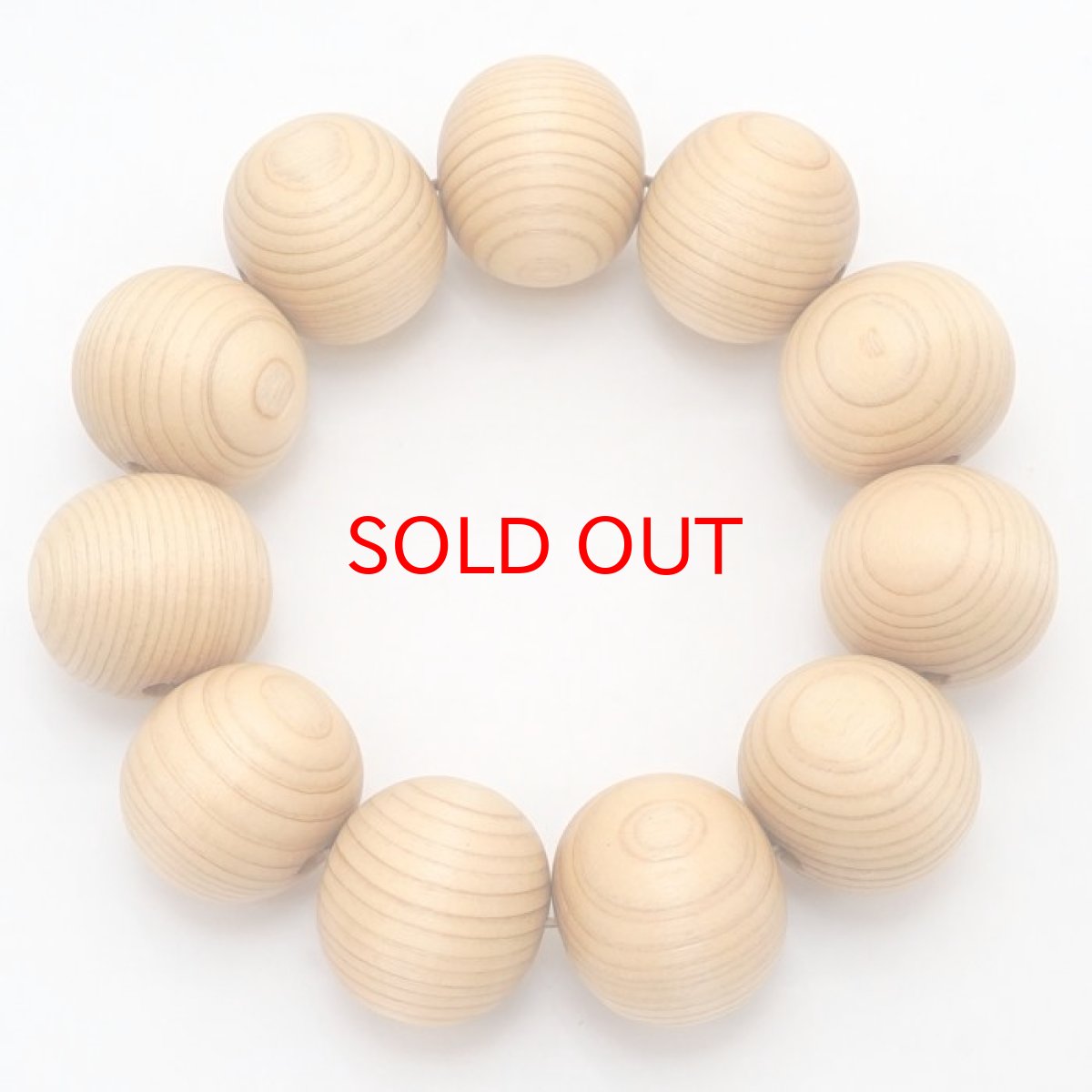 画像3: 吉野桧 ブレスレット 21mm 日本産 YoshinoCypress パワーズウッド 天然木 (3)