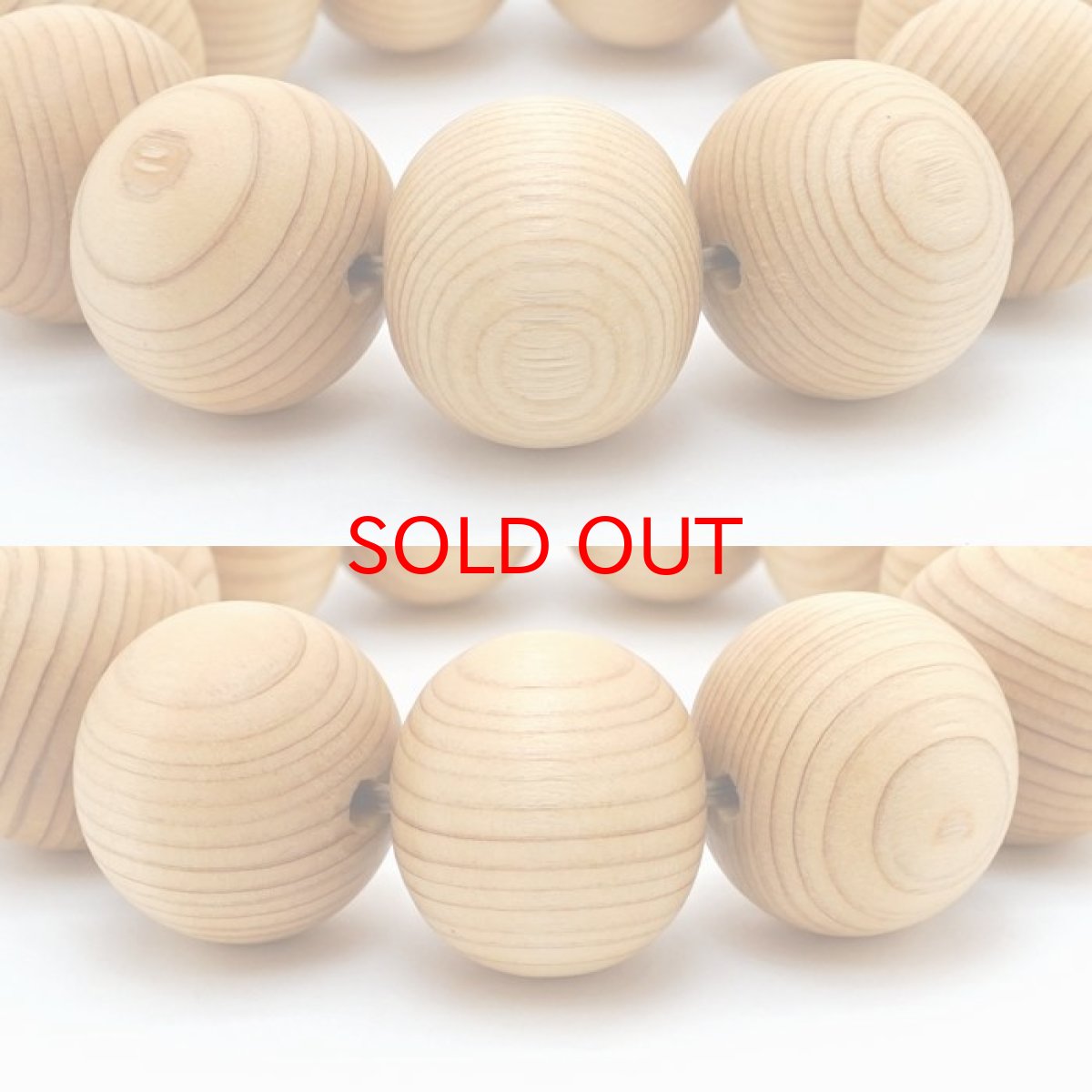 画像2: 吉野桧 ブレスレット 21mm 日本産 YoshinoCypress パワーズウッド 天然木 (2)