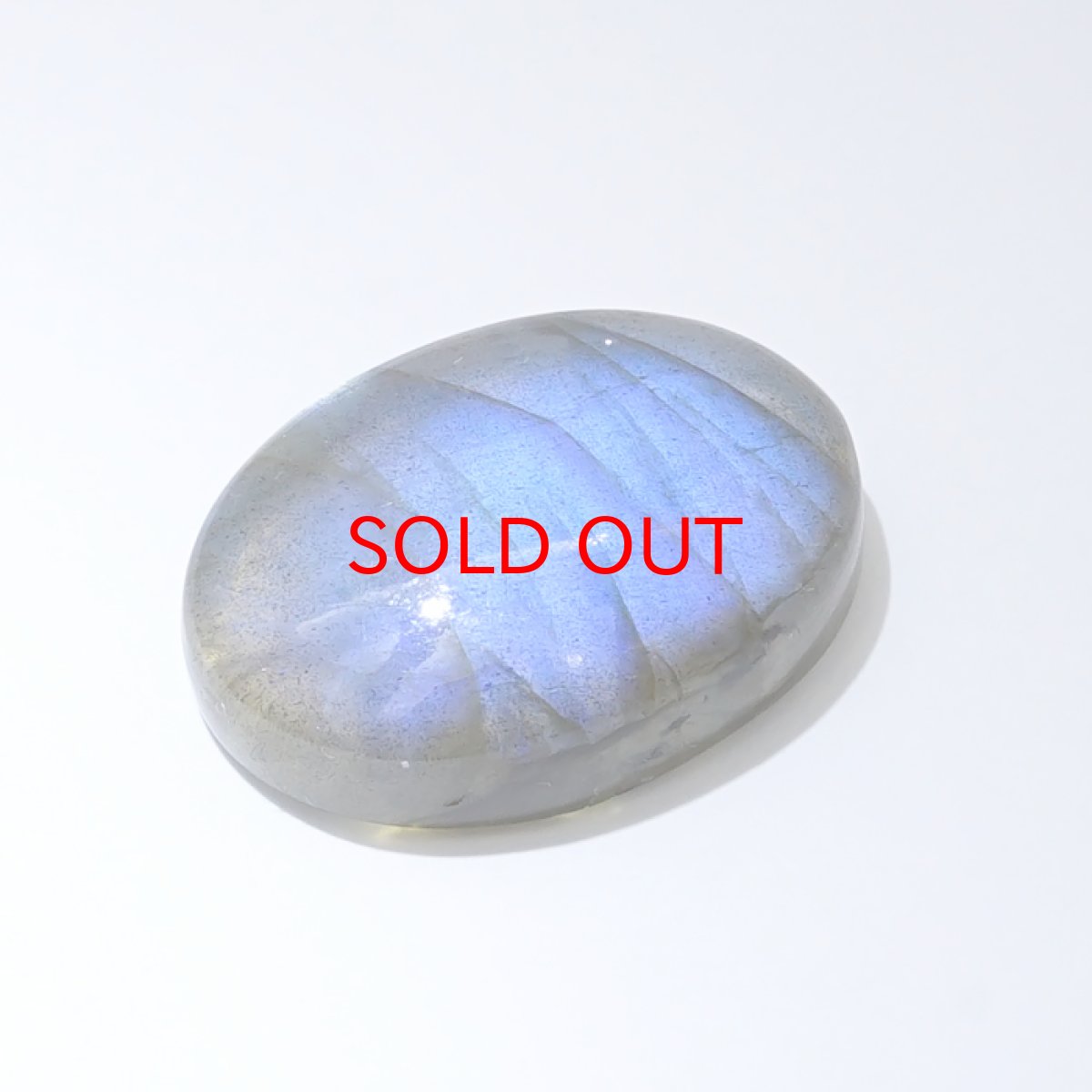 画像3: ラブラドライト ルース オーバル 4.1g マダガスカル産 【一点もの】 Labradorite 天然石 パワーストーン カラーストーン (3)