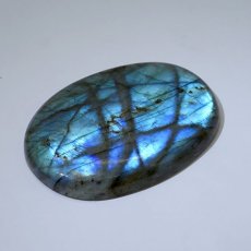 画像3: ラブラドライト ルース オーバル 30.5g マダガスカル産 【一点もの】 Labradorite 天然石 パワーストーン カラーストーン (3)