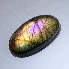 画像3: ゴールデンラブラドライト ルース 8.0g オーバル マダガスカル産 【一点もの】 Labradorite 天然石 パワーストーン カラーストーン (3)