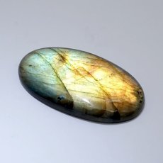 画像3: ゴールデンラブラドライト ルース 12.2g オーバル マダガスカル産 【一点もの】 Labradorite 天然石 パワーストーン カラーストーン (3)