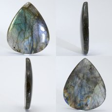 画像2: ゴールデンラブラドライト ルース 18.0g マダガスカル産 【一点もの】 Labradorite 天然石 パワーストーン カラーストーン (2)