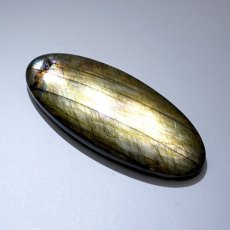 画像3: ゴールデンラブラドライト ルース 11.9g オーバル マダガスカル産 【一点もの】 Labradorite 天然石 パワーストーン カラーストーン (3)