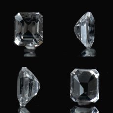 画像2: フェナカイト ルース 約0.77ct スクエアカット ロシア マリシェボ産 一点もの フェナス石 Phenakite 希少石 レア 裸石 天然石 パワーストーン カラーストーン (2)