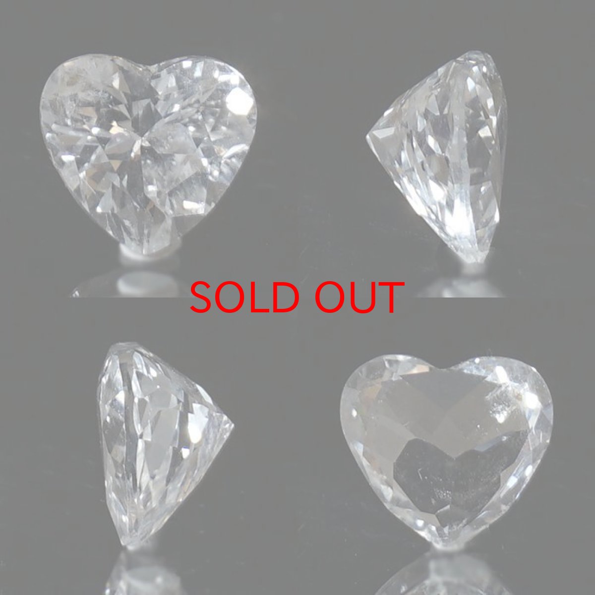 画像2: フェナカイト ルース 約1.39ct ハートカット ロシア マリシェボ産 一点もの フェナス石 Phenakite 希少石 レア 裸石 天然石 パワーストーン カラーストーン (2)