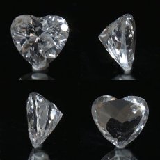 画像2: フェナカイト ルース 約1.39ct ハートカット ロシア マリシェボ産 一点もの フェナス石 Phenakite 希少石 レア 裸石 天然石 パワーストーン カラーストーン (2)