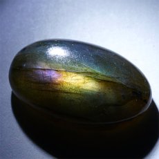 画像3: ゴールデンラブラドライト ルース 5.96g マダガスカル産 一点もの Labradorite 天然石 パワーストーン カラーストーン (3)