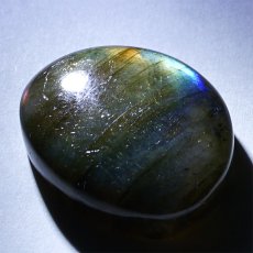 画像3: ゴールデンラブラドライト ルース 5.61g マダガスカル産 一点もの Labradorite 天然石 パワーストーン カラーストーン (3)