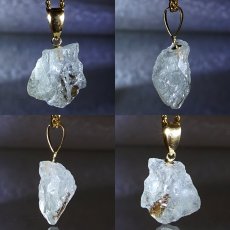 画像2: 【石の日SALE 14%OFF】 フェナカイト 5.60ct ペンダントトップ ロシア産 K18 ラフ 原石 【 一点もの 】 Phenakite 日本製 希少石 フェナス石 ネックレス パワーストーン 浄化 (2)