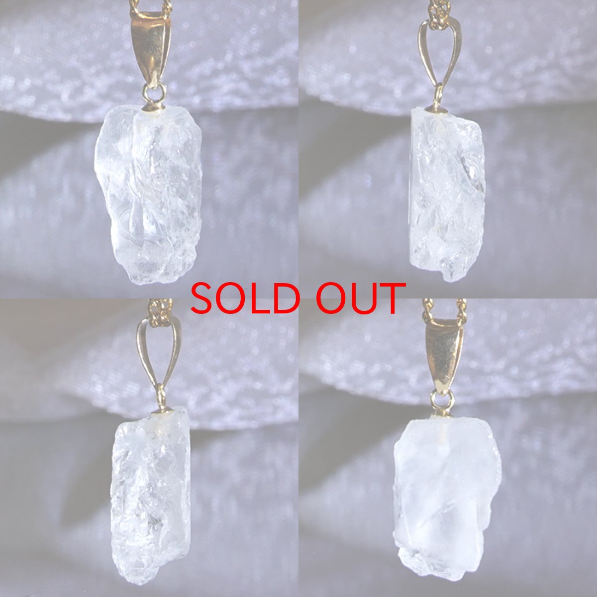 画像2: フェナカイト 5.85ct ペンダントトップ ロシア産 K18 ラフ 原石 【 一点もの 】 Phenakite 日本製 希少石 フェナス石 ネックレス パワーストーン 浄化 (2)