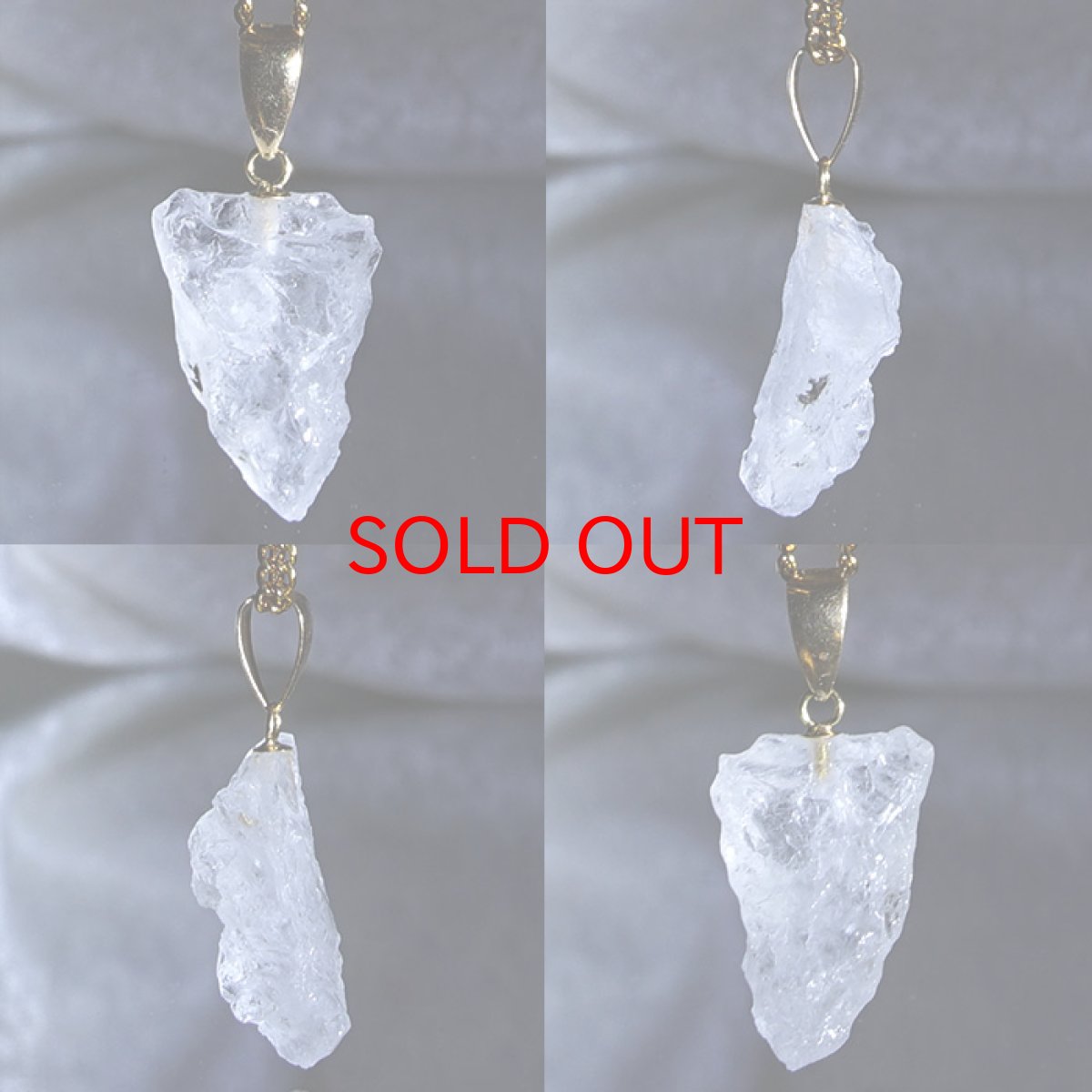 画像2: フェナカイト 6.20ct ペンダントトップ ロシア産 K18 ラフ 原石 【 一点もの 】 Phenakite 日本製 希少石 フェナス石 ネックレス パワーストーン 浄化 (2)