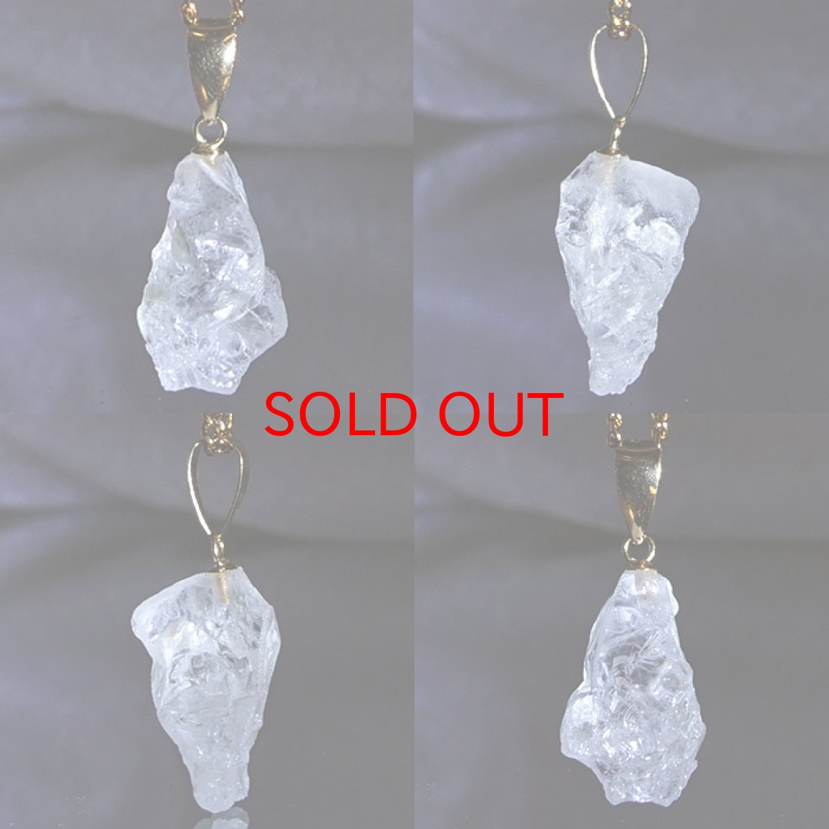 画像2: フェナカイト 6.00ct ペンダントトップ ロシア産 K18 ラフ 原石 【 一点もの 】 Phenakite 日本製 希少石 フェナス石 ネックレス パワーストーン 浄化 (2)