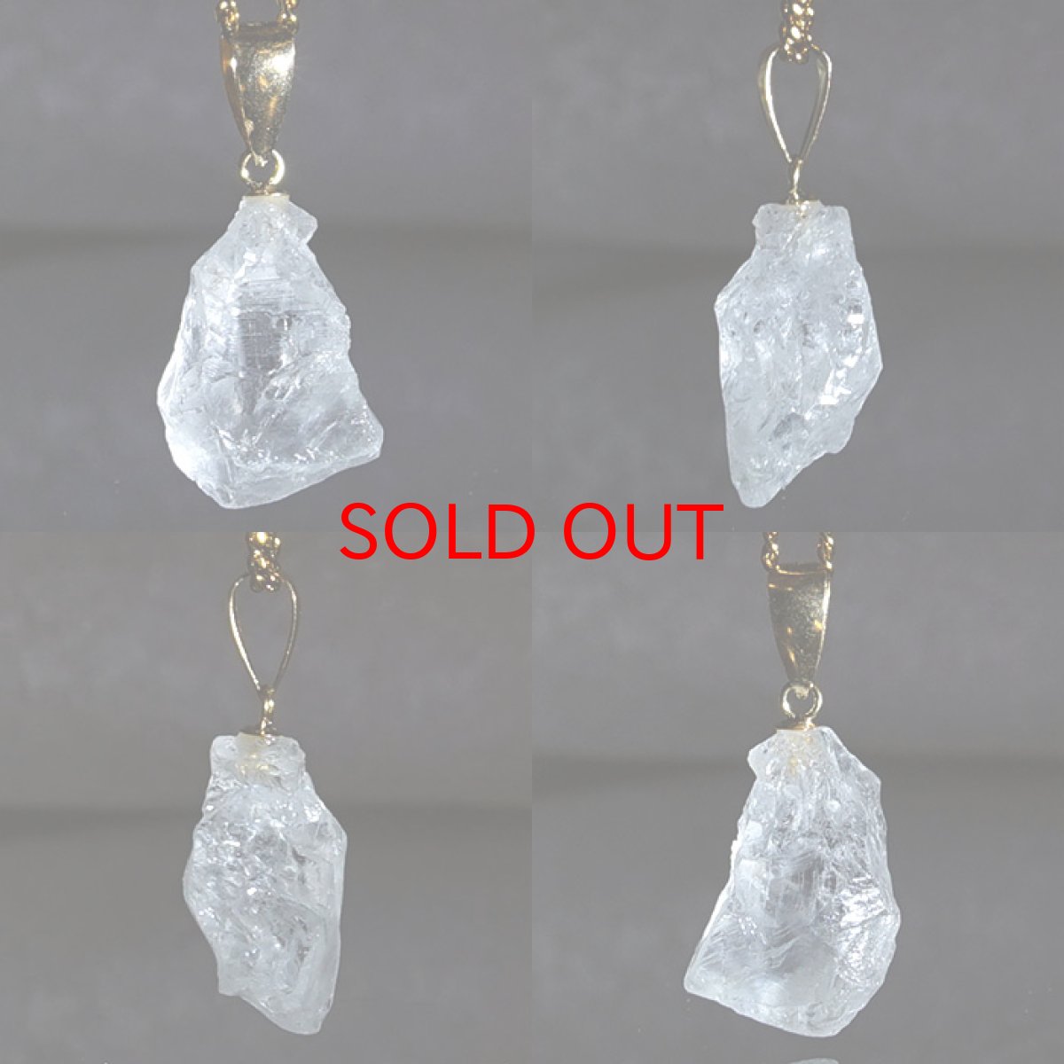 画像2: フェナカイト 6.90ct ペンダントトップ ロシア産 K18 ラフ 原石 【 一点もの 】 Phenakite 日本製 希少石 フェナス石 ネックレス パワーストーン 浄化 (2)