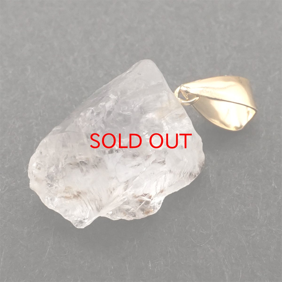 画像3: フェナカイト 6.90ct ペンダントトップ ロシア産 K18 ラフ 原石 【 一点もの 】 Phenakite 日本製 希少石 フェナス石 ネックレス パワーストーン 浄化 (3)