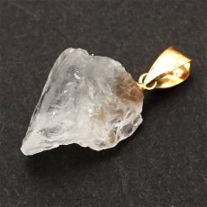 画像3: フェナカイト 6.75ct ペンダントトップ ロシア産 K18 ラフ 原石 【 一点もの 】 Phenakite 日本製 希少石 フェナス石 ネックレス パワーストーン 浄化 (3)