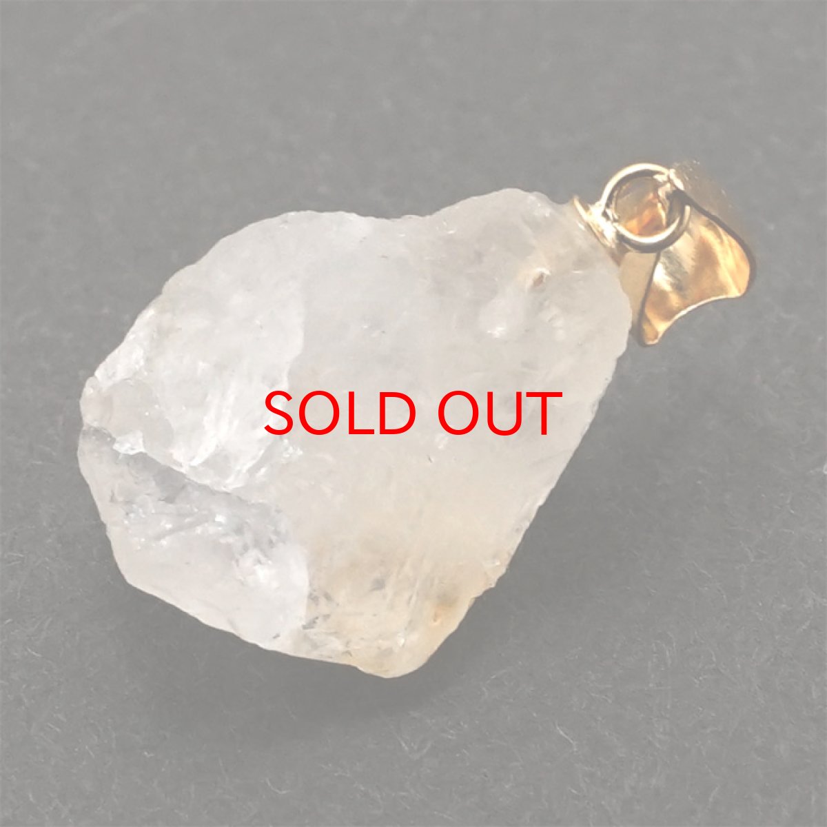 画像3: フェナカイト 7.70ct ペンダントトップ ロシア産 K18 ラフ 原石 【 一点もの 】 Phenakite 日本製 希少石 フェナス石 ネックレス パワーストーン 浄化 (3)