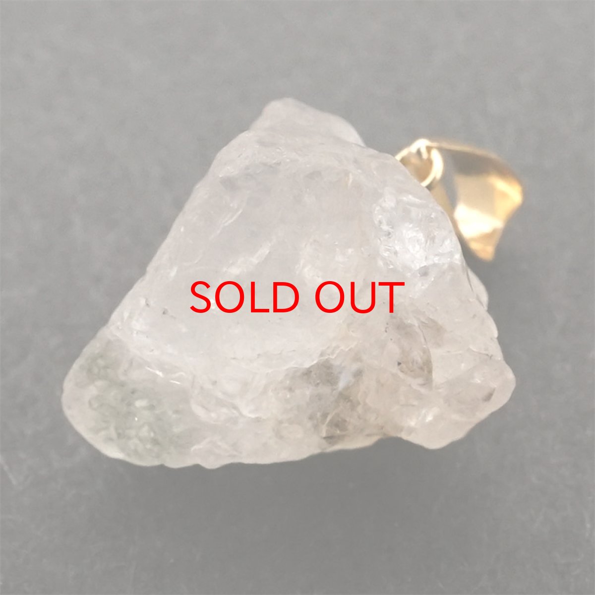 画像3: フェナカイト 12.35ct ペンダントトップ ロシア産 K18 ラフ 原石 【 一点もの 】 Phenakite 日本製 希少石 フェナス石 ネックレス パワーストーン 浄化 (3)