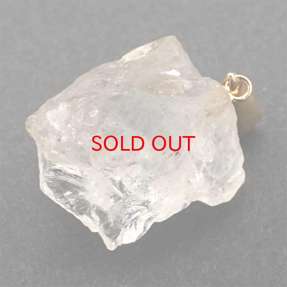 画像3: フェナカイト 11.10ct ペンダントトップ ロシア産 K18 ラフ 原石 【 一点もの 】 Phenakite 日本製 希少石 フェナス石 ネックレス パワーストーン 浄化 (3)