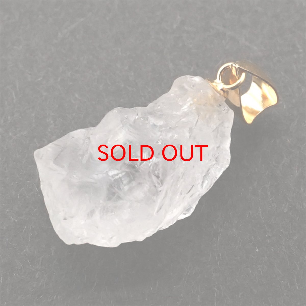 画像3: フェナカイト 6.90ct ペンダントトップ ロシア産 K18 ラフ 原石 【 一点もの 】 Phenakite 日本製 希少石 フェナス石 ネックレス パワーストーン 浄化 (3)