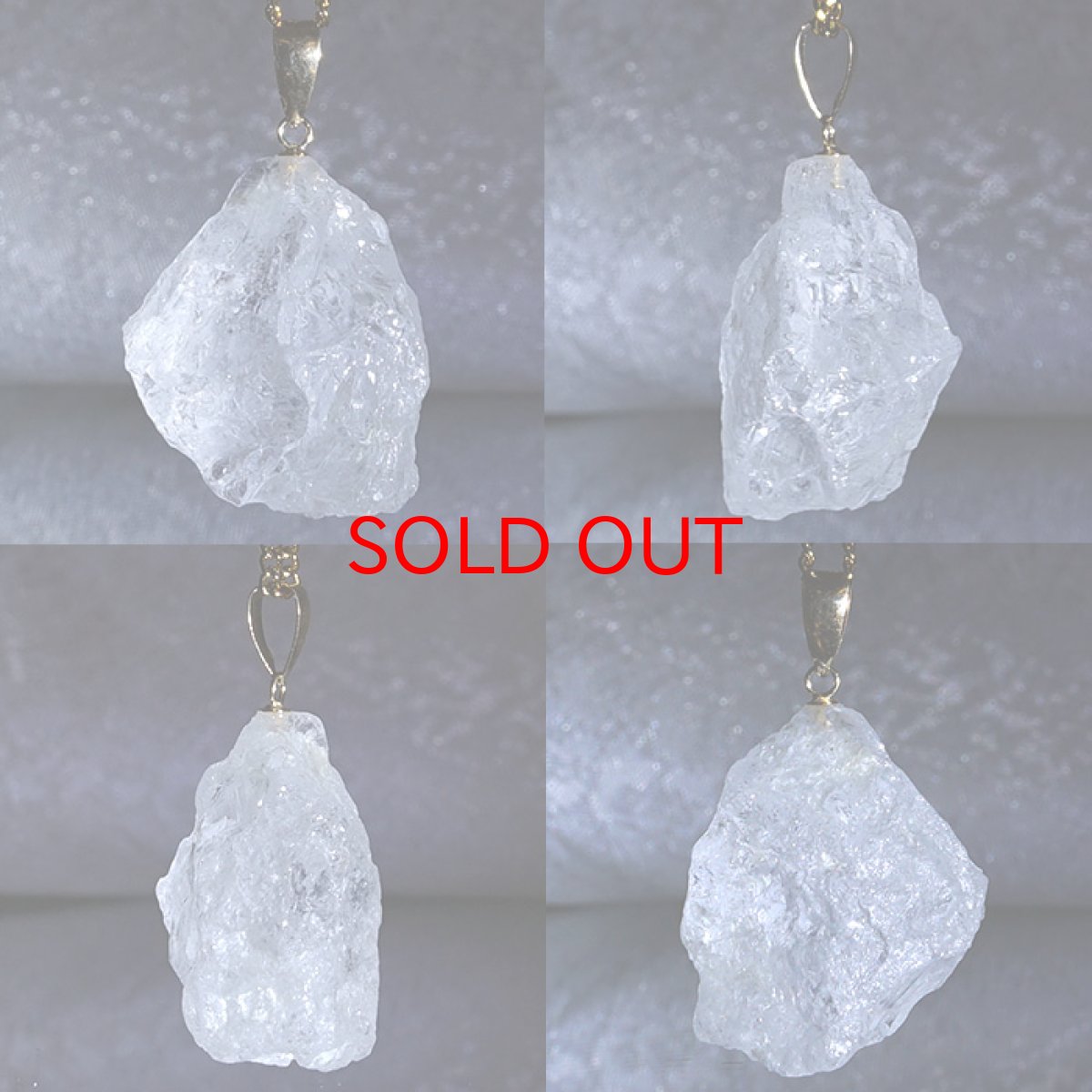 画像2: フェナカイト 29.85ct ペンダントトップ ロシア産 K18 ラフ 原石 【 一点もの 】 Phenakite 日本製 希少石 フェナス石 ネックレス パワーストーン 浄化 (2)