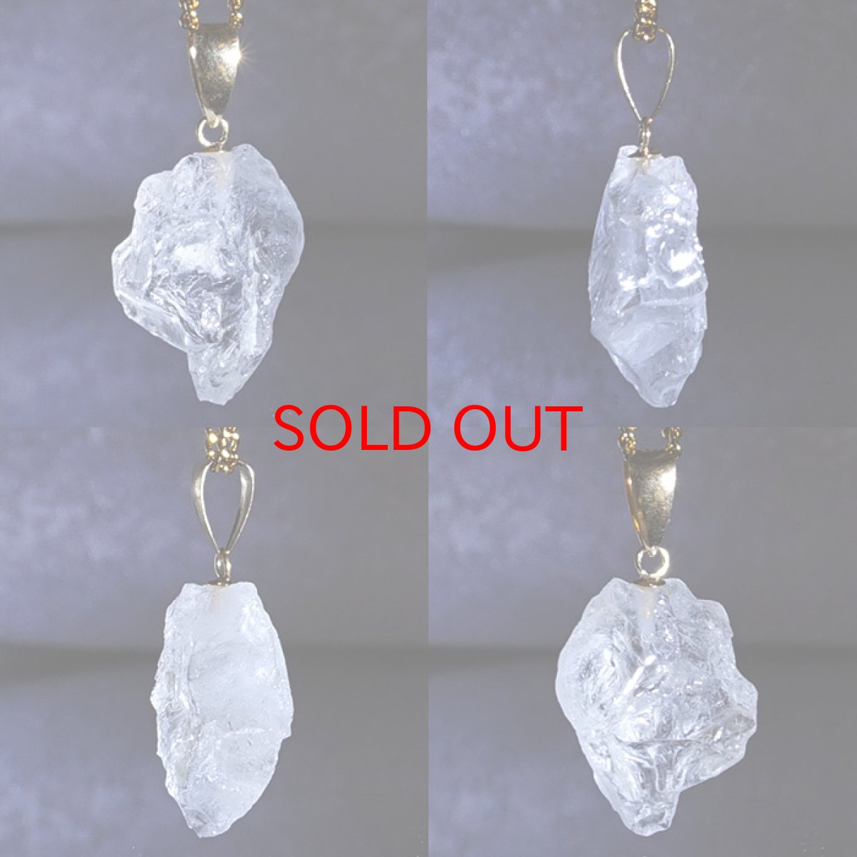 画像2: フェナカイト 8.10ct ペンダントトップ ロシア産 K18 ラフ 原石 【 一点もの 】 Phenakite 日本製 希少石 フェナス石 ネックレス パワーストーン 浄化 (2)