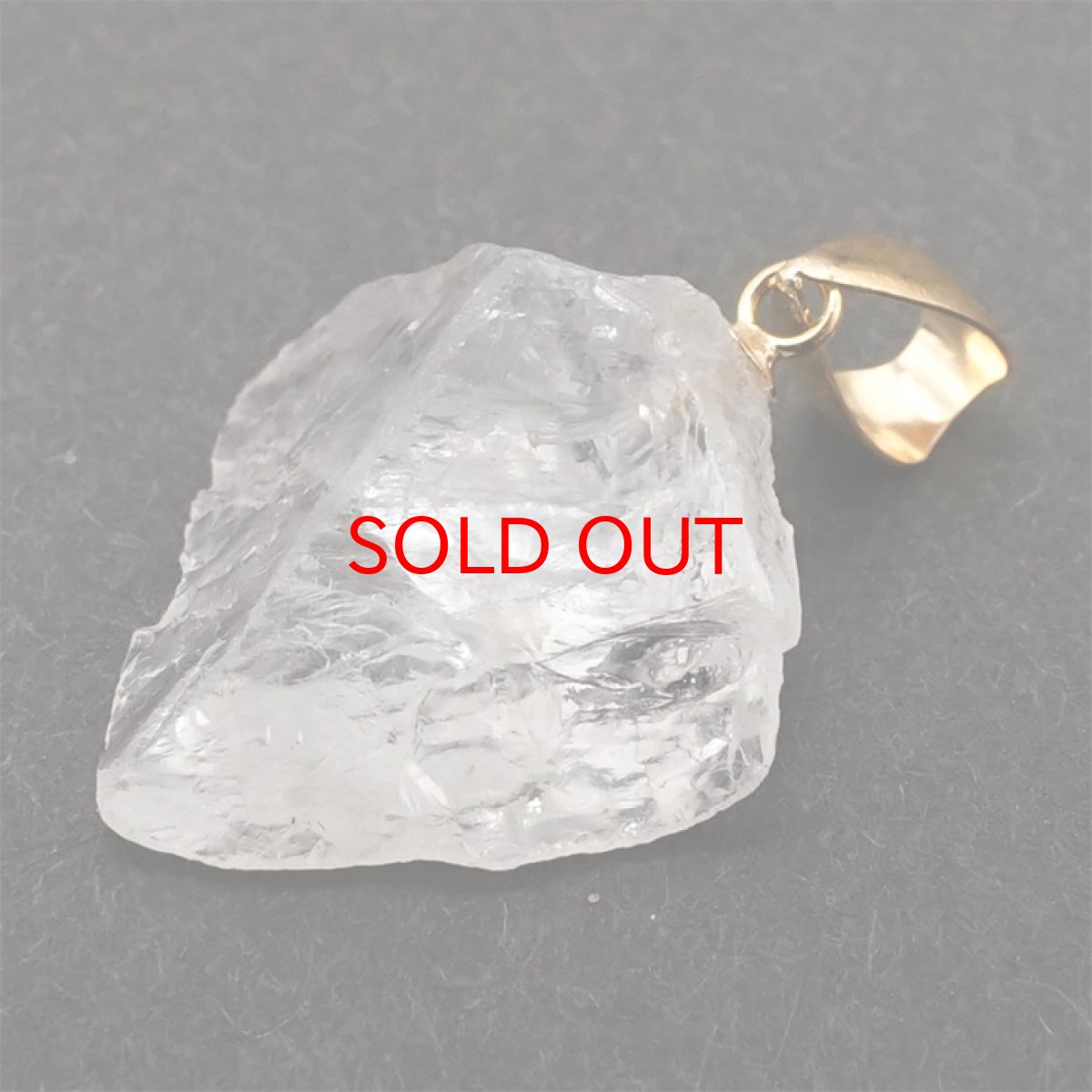 画像3: フェナカイト 6.75ct ペンダントトップ ロシア産 K18 ラフ 原石 【 一点もの 】 Phenakite 日本製 希少石 フェナス石 ネックレス パワーストーン 浄化 (3)