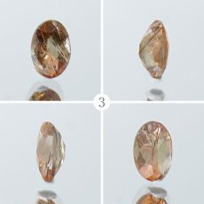 画像4: アンダリュサイト バイカラー ルース 約0.45ct オーバルカット ブラジル産 一点もの Andalusite 希少石 レア 裸石 天然石 パワーストーン カラーストーン (4)