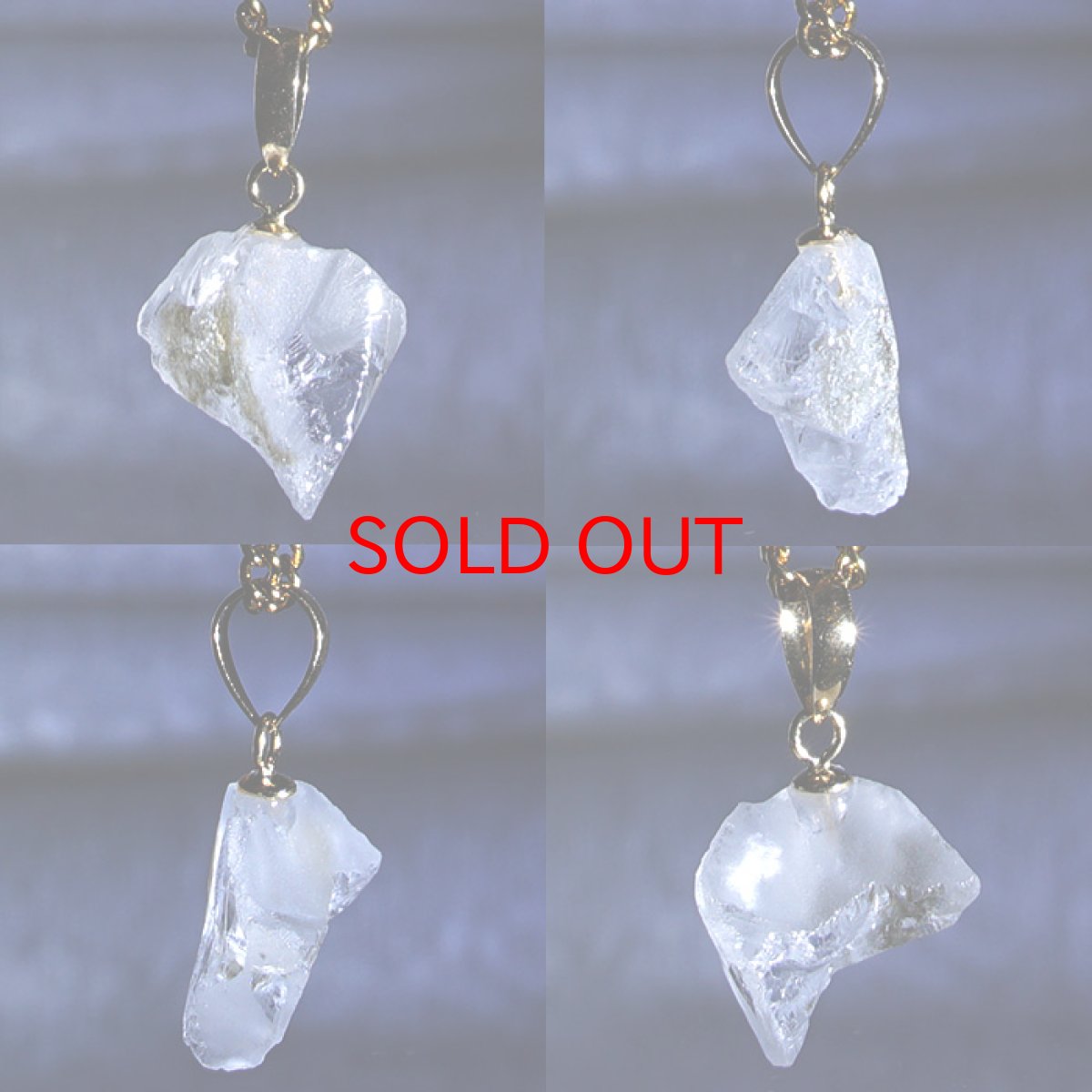 画像2: フェナカイト 2.40ct ペンダントトップ ロシア産 K18 ラフ 原石 【 一点もの 】 Phenakite 日本製 希少石 フェナス石 ネックレス パワーストーン 浄化 (2)