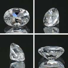 画像2: フェナカイト ルース 約0.431ct オーバルカット ロシア マリシェボ産 【 一点もの 】 フェナス石 Phenakite 希少石 レア 裸石 天然石 パワーストーン カラーストーン (2)