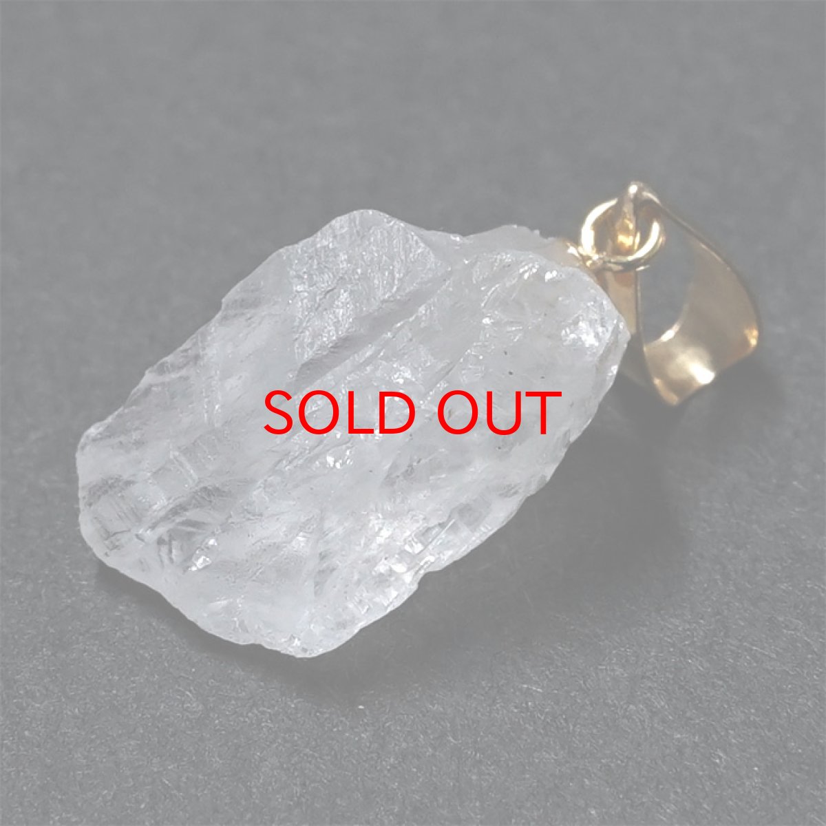 画像3: フェナカイト 5.10ct ペンダントトップ ロシア産 K18 ラフ 原石 【 一点もの 】 Phenakite 日本製 希少石 フェナス石 ネックレス パワーストーン 浄化 (3)