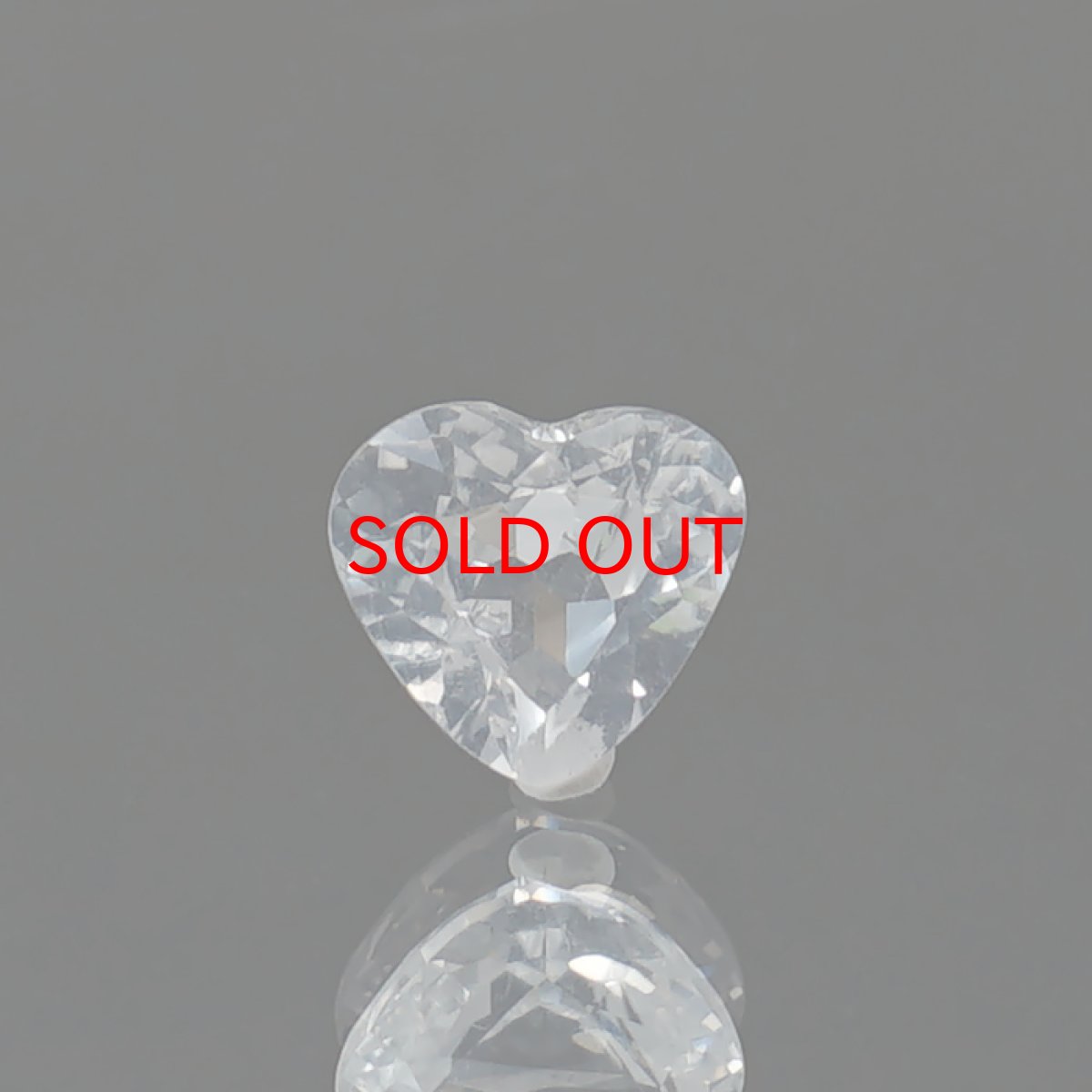 画像4: フェナカイト ルース 約0.692ct ハートカット ロシア マリシェボ産 【 一点もの 】 フェナス石 Phenakite 希少石 レア 裸石 天然石 パワーストーン カラーストーン (4)