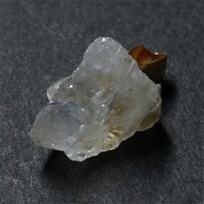 画像3: フェナカイト 4.95ct ペンダントトップ ロシア産 K18 ラフ 原石 【 一点もの 】 Phenakite 日本製 希少石 フェナス石 ネックレス パワーストーン 浄化 (3)