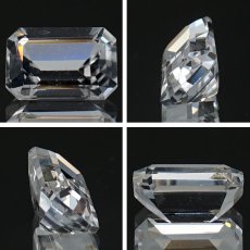 画像2: フェナカイト ルース 約1.712ct スクエアカット ロシア マリシェボ産 【 一点もの 】 フェナス石 Phenakite 希少石 レア 裸石 天然石 パワーストーン カラーストーン (2)