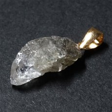 画像3: フェナカイト 4.95ct ペンダントトップ ロシア産 K18 ラフ 原石 【 一点もの 】 Phenakite 日本製 希少石 フェナス石 ネックレス パワーストーン 浄化 (3)