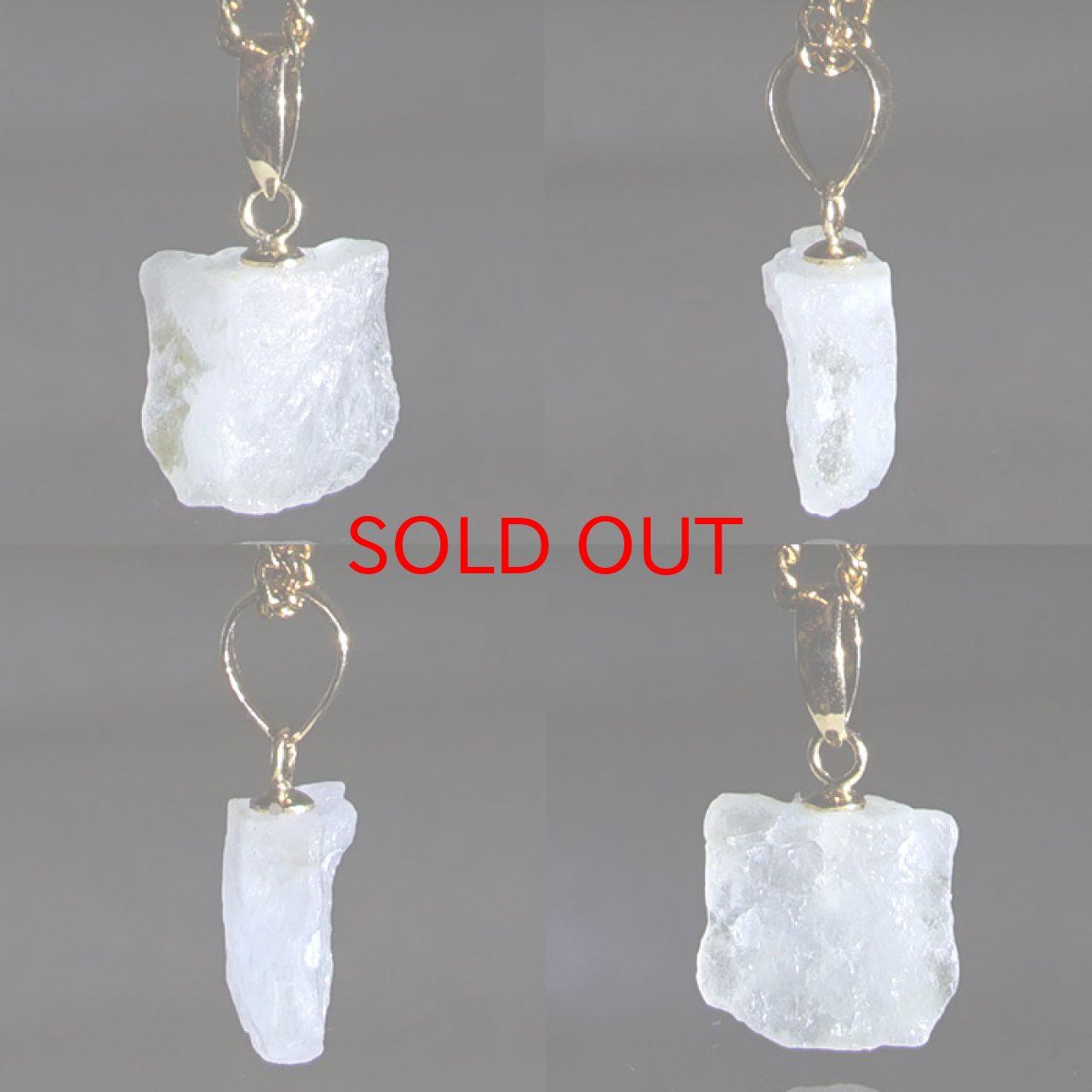 画像2: フェナカイト 2.20ct ペンダントトップ ロシア産 K18 ラフ 原石 【 一点もの 】 Phenakite 日本製 希少石 フェナス石 ネックレス パワーストーン 浄化 (2)