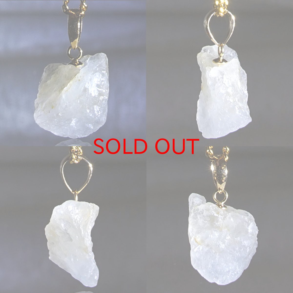 画像2: フェナカイト 3.65ct ペンダントトップ ロシア産 K18 ラフ 原石 【 一点もの 】 Phenakite 日本製 希少石 フェナス石 ネックレス パワーストーン 浄化 (2)