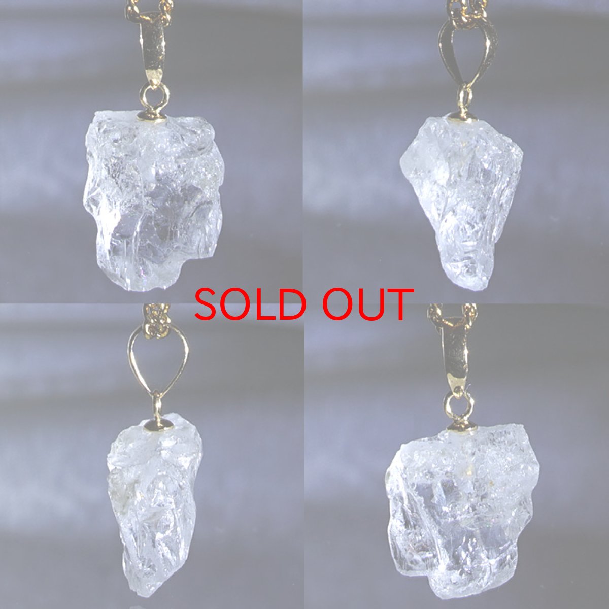 画像2: フェナカイト 4.70ct ペンダントトップ ロシア産 K18 ラフ 原石 【 一点もの 】 Phenakite 日本製 希少石 フェナス石 ネックレス パワーストーン 浄化 (2)