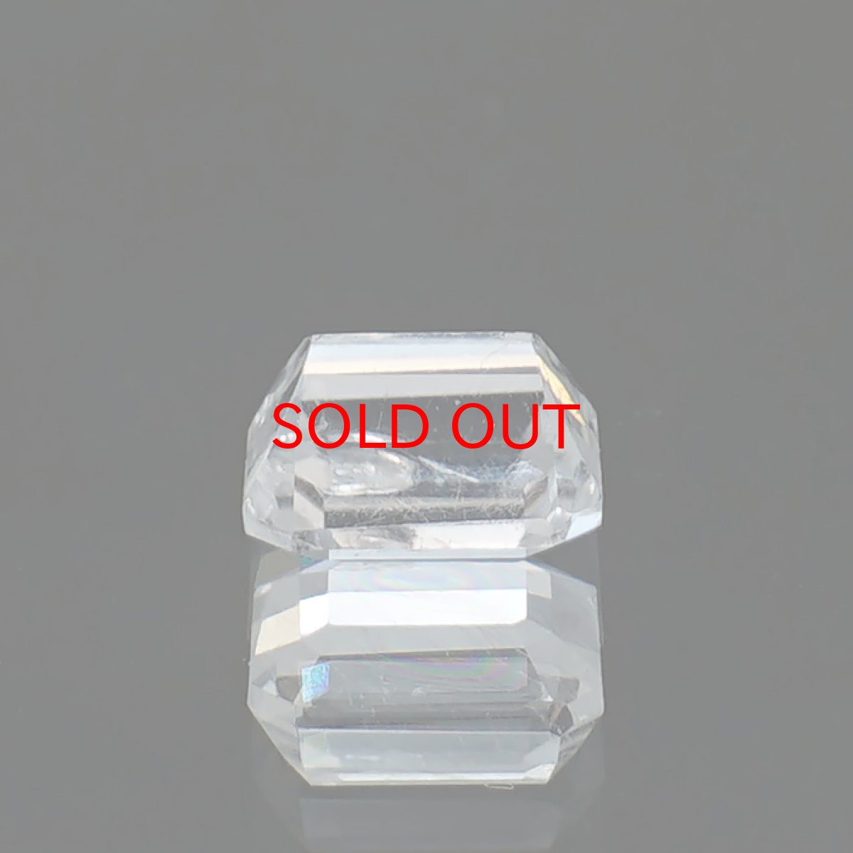 画像3: フェナカイト ルース 約0.996ct スクエアカット ロシア マリシェボ産 【 一点もの 】 フェナス石 Phenakite 希少石 レア 裸石 天然石 パワーストーン カラーストーン (3)