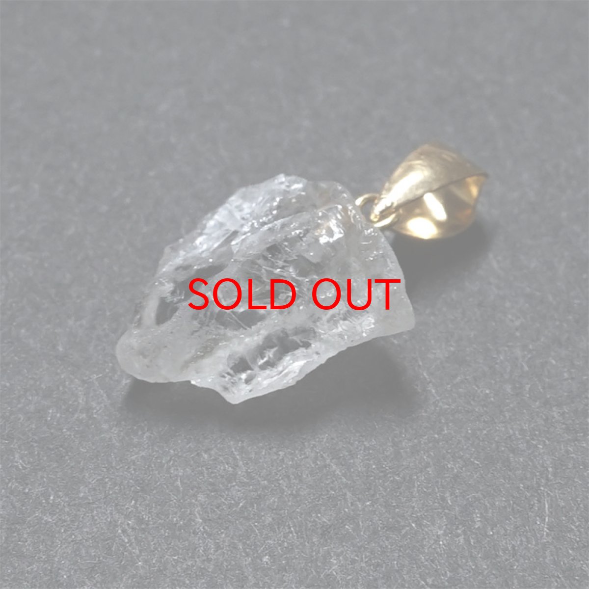 画像3: フェナカイト 4.35ct ペンダントトップ ロシア産 K18 ラフ 原石 【 一点もの 】 Phenakite 日本製 希少石 フェナス石 ネックレス パワーストーン 浄化 (3)