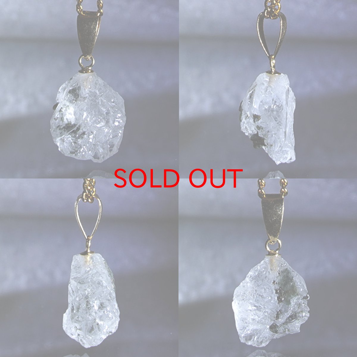 画像2: フェナカイト 5.40ct ペンダントトップ ロシア産 K18 ラフ 原石 【 一点もの 】 Phenakite 日本製 希少石 フェナス石 ネックレス パワーストーン 浄化 (2)