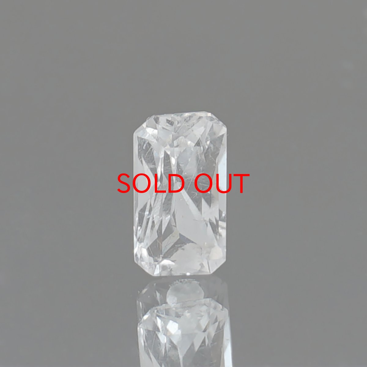 画像4: フェナカイト ルース 約0.718ct スクエアカット ロシア マリシェボ産 【 一点もの 】 フェナス石 Phenakite 希少石 レア 裸石 天然石 パワーストーン カラーストーン (4)