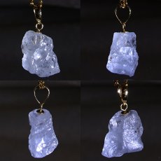 画像2: フェナカイト 4.70ct ペンダントトップ ロシア産 K18 ラフ 原石 【 一点もの 】 Phenakite 日本製 希少石 フェナス石 ネックレス パワーストーン 浄化 (2)