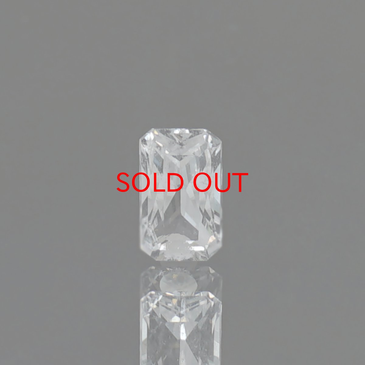 画像4: フェナカイト ルース 約0.43ct スクエアカット ロシア マリシェボ産 【 一点もの 】 フェナス石 Phenakite 希少石 レア 裸石 天然石 パワーストーン カラーストーン (4)