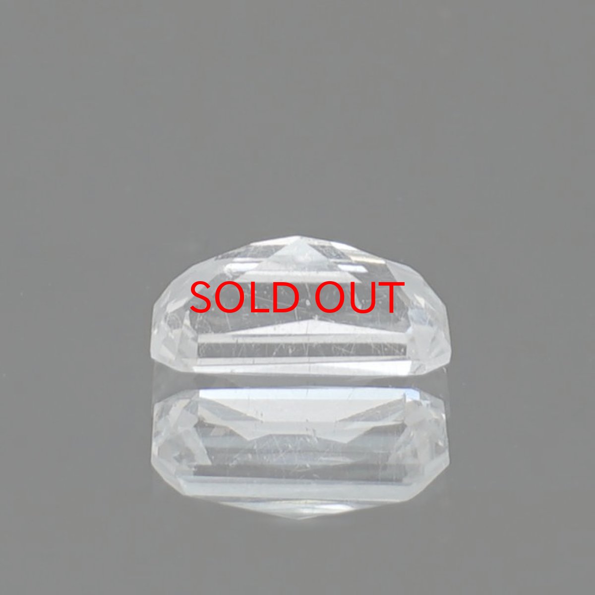 画像3: フェナカイト ルース 約0.718ct スクエアカット ロシア マリシェボ産 【 一点もの 】 フェナス石 Phenakite 希少石 レア 裸石 天然石 パワーストーン カラーストーン (3)