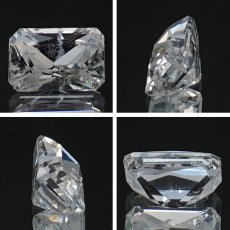 画像2: フェナカイト ルース 約0.695ct スクエアカット ロシア マリシェボ産 【 一点もの 】 フェナス石 Phenakite 希少石 レア 裸石 天然石 パワーストーン カラーストーン (2)